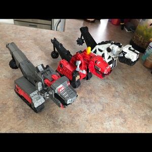 Dinotrux lot of 3 Lg talking